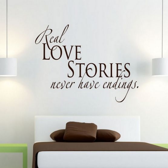 Реальные истории любви никогда не имеют окончаний.