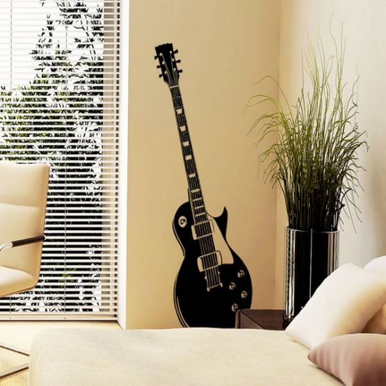 Оформление квартиры музыкальными инструментами: 15 интересных идей