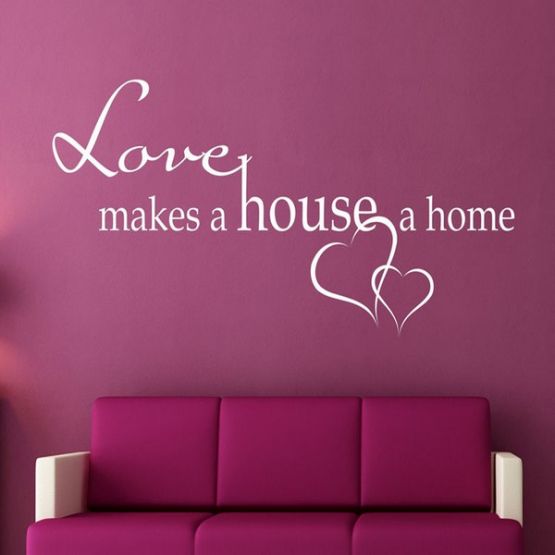 Любовь делает дом домом