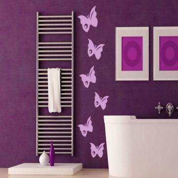 Бабочки на стену декоративные 115 шт. наклейки интерьерные